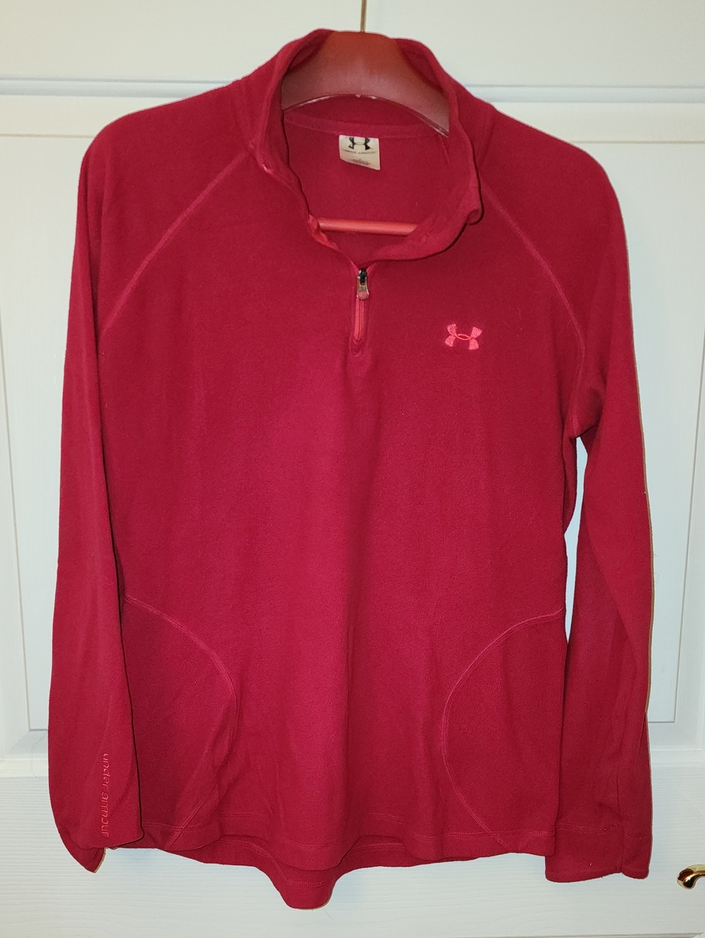 Under Armour Women's Half-Zip Fleece Pullover - Magenta